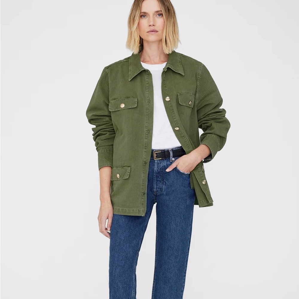Anine Bing Cory jacket army green